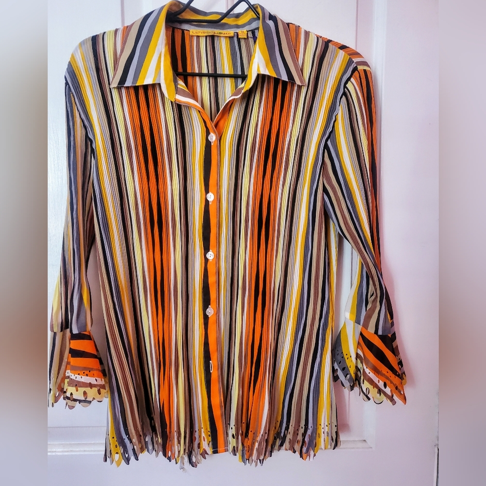 Lloyd Williams Vintage 70s-80s Elegant Button Down